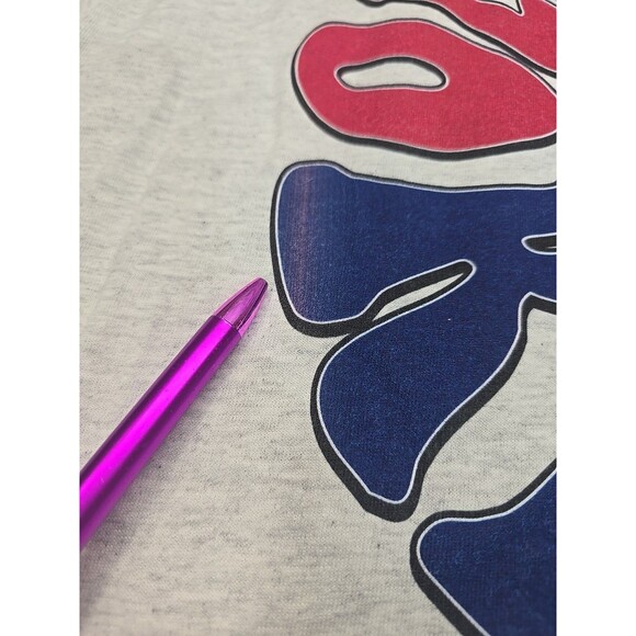 Retro GILDAN University Mississippi Ole Miss REBELS T-SHIRT Large *READ*** - Picture 3 of 10